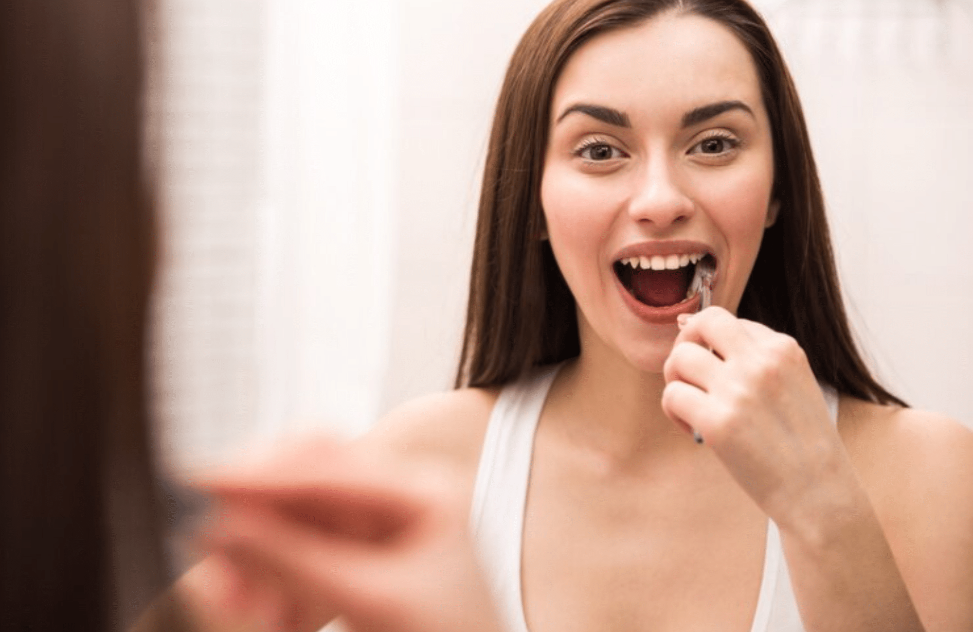 tongue brushing for oral health